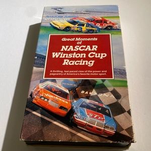 📼 VHS 1988 Great Moments of Nascar Winston Cup Racing Series